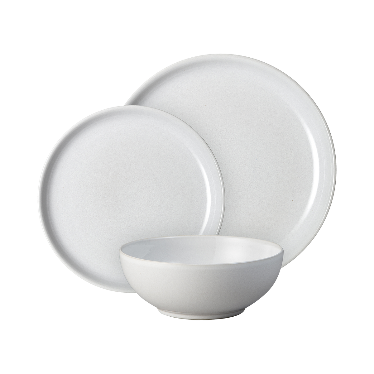 Elements Stone White 12 Piece Dinner Set