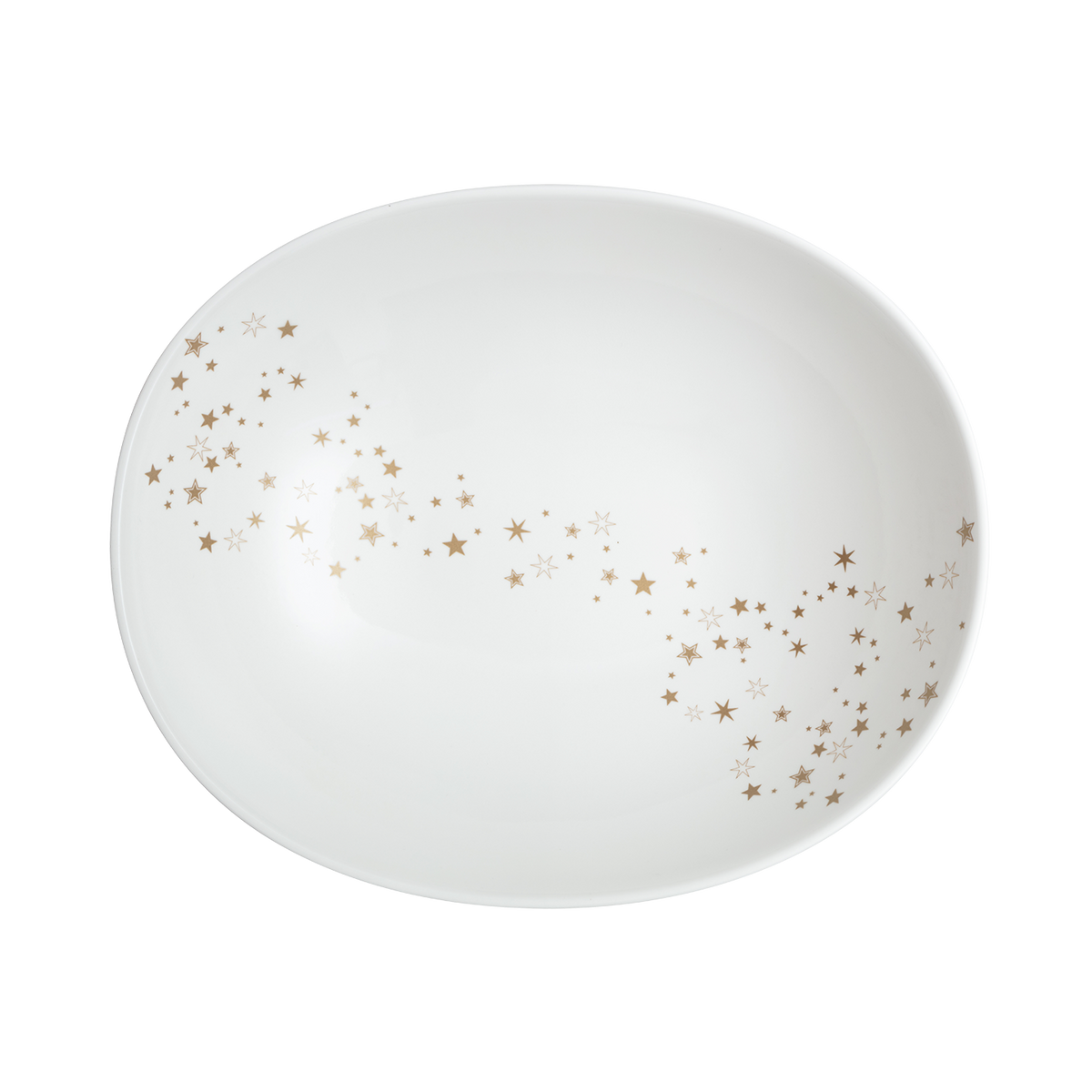 Arc White Stars Serving Bowl