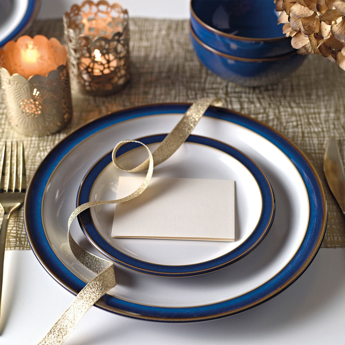 Imperial Blue 12 Piece Dinner Set