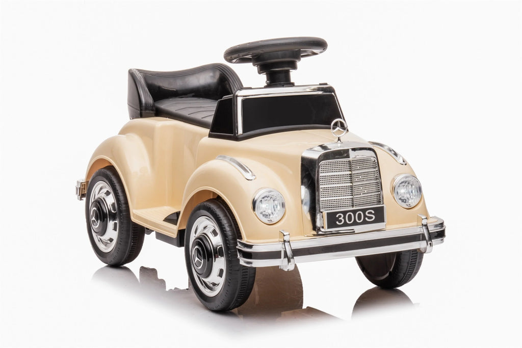 Licensed Vintage 6V Mercedes Benz 300S 1 Seater Mini Kids Ride On Car