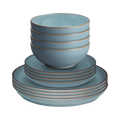 Azure Coupe 12 Piece Dinner Set