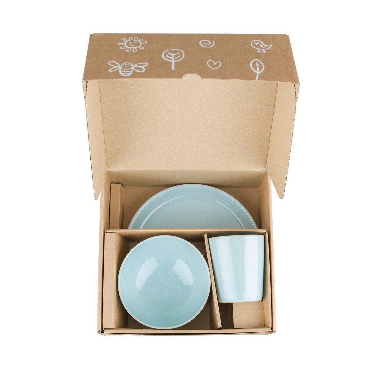 Heritage Cloud Aqua Children'S Dining Set