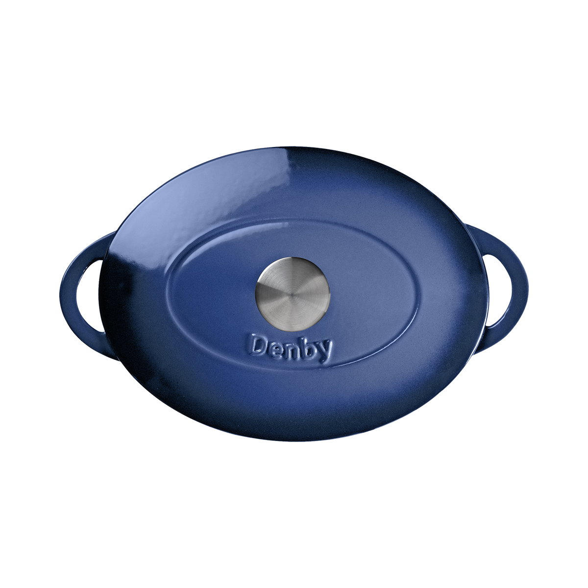 Cobalt 28cm Oval Cast Iron Casserole