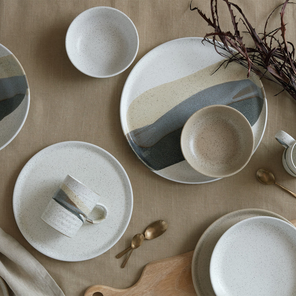 Grain Accent Set Of 2 Mugs