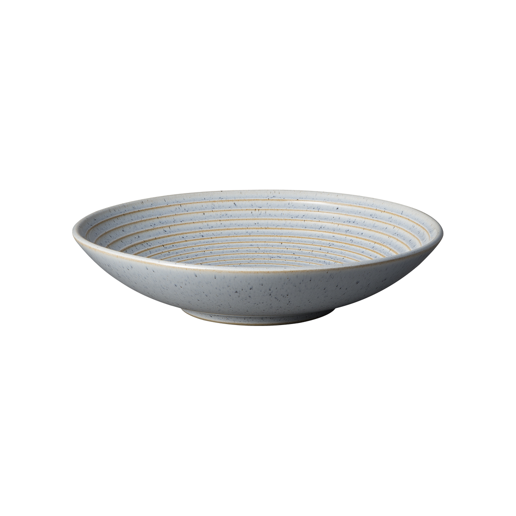 Studio Blue Pebble Medium Ridged Bowl
