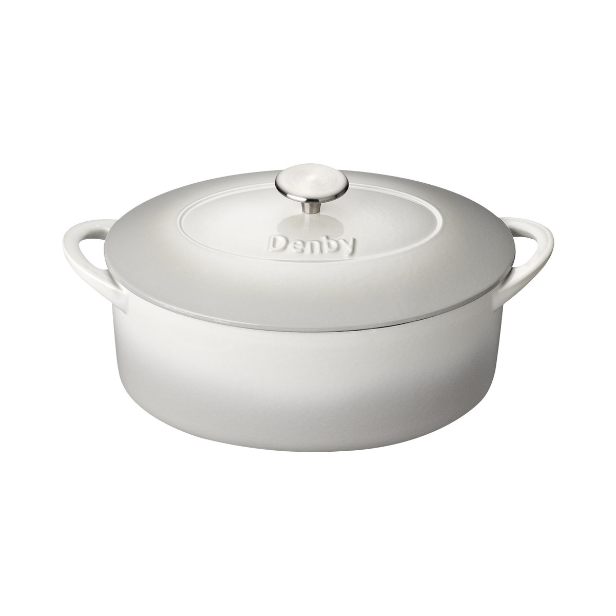 Denby Natural Canvas Cast Iron 28Cm Oval Casserole