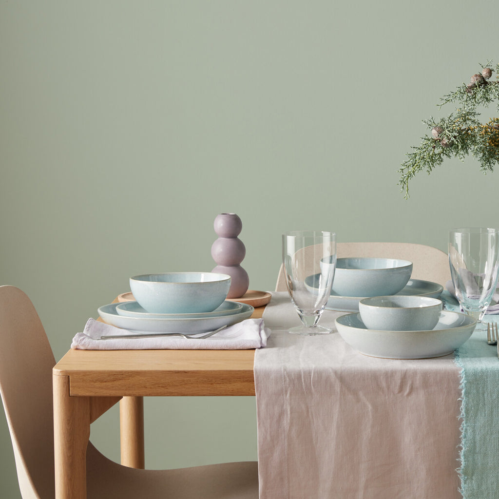 Elements Jade Light Green Coupe Cereal Bowls - Set Of 4