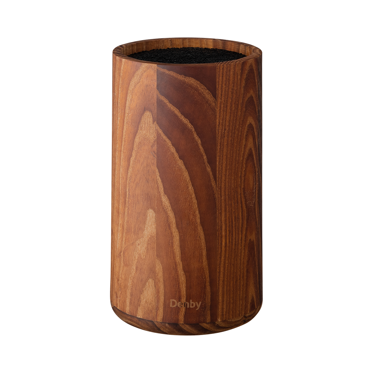 Bamboo Bristle Knife Block 12X12Cm