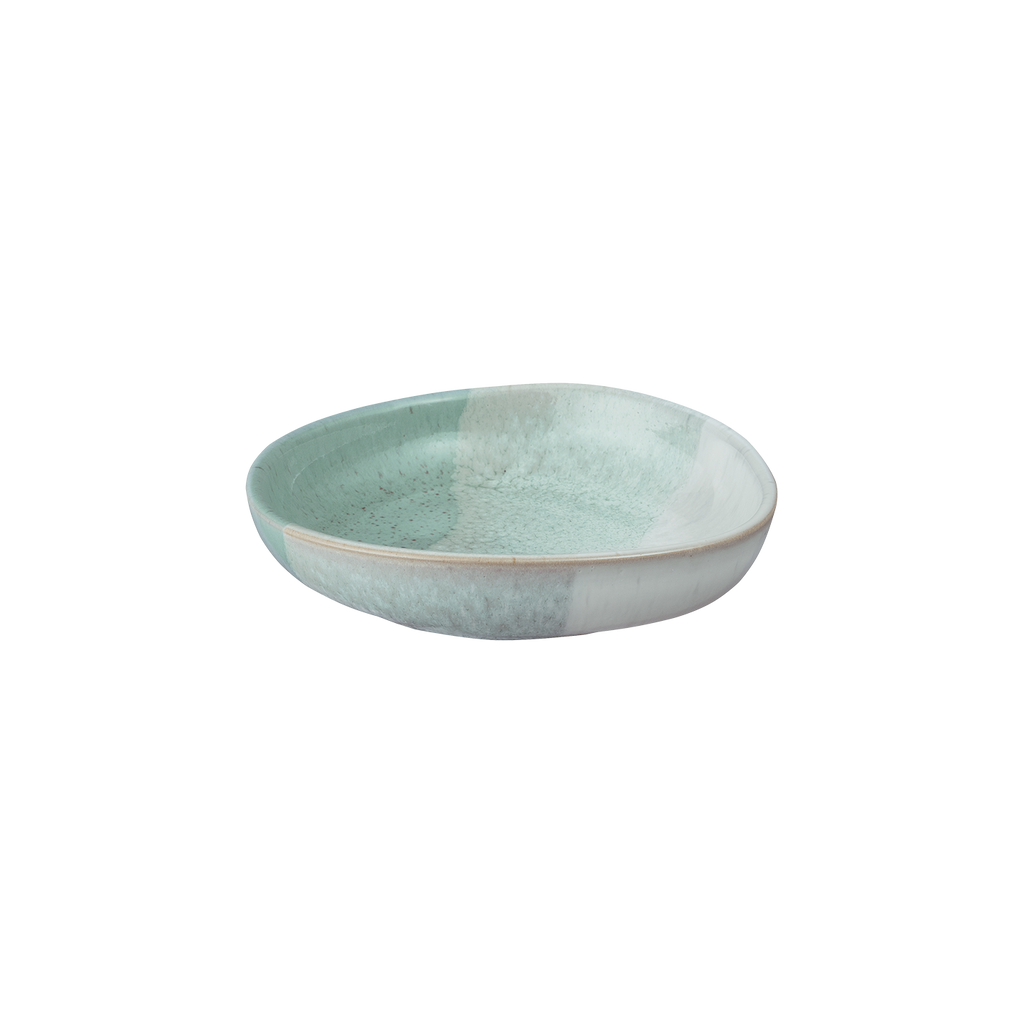 Kiln Accent Green Small Organic Dish