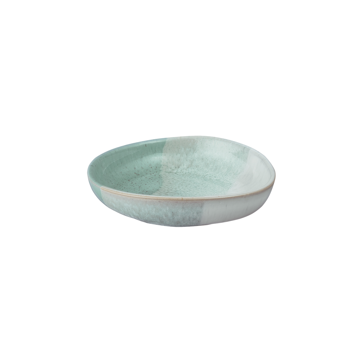 Kiln Accent Green Small Organic Dish