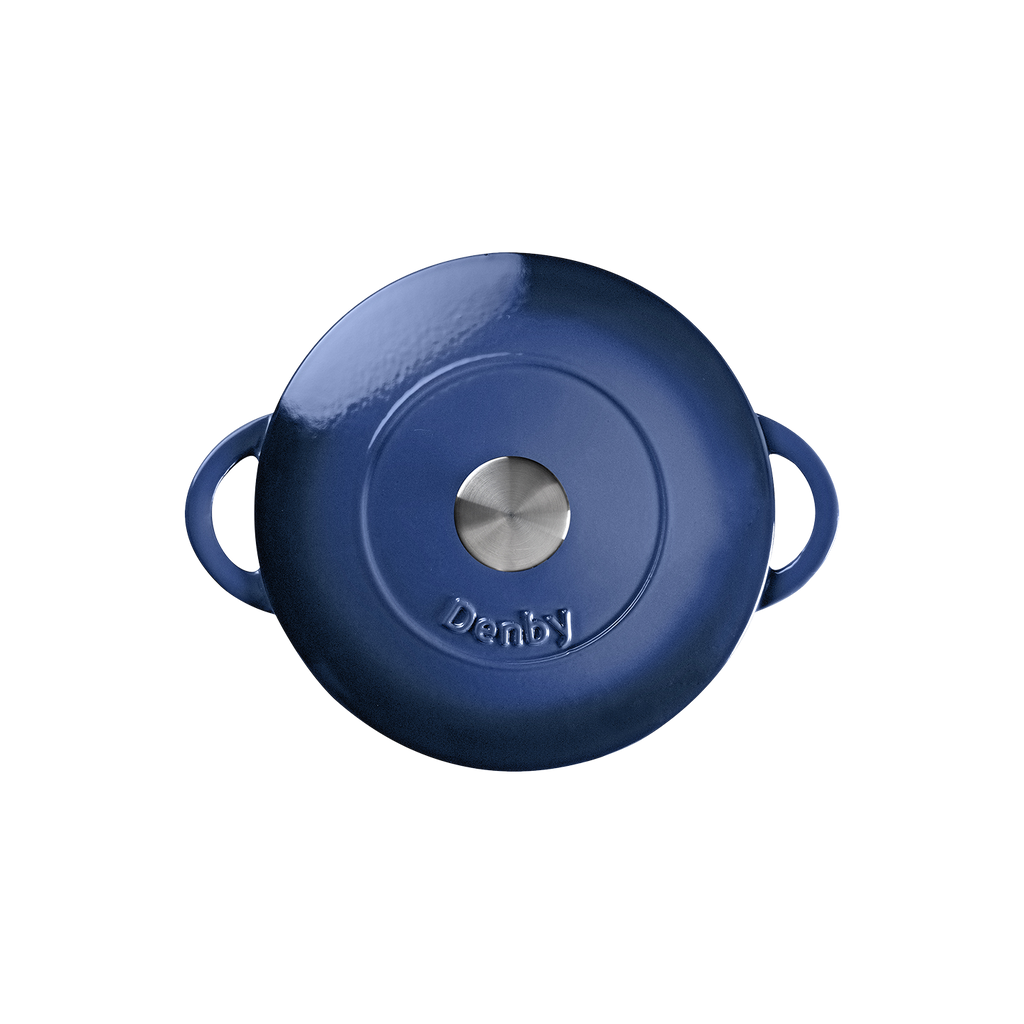 Cobalt 24cm Round Cast Iron Casserole