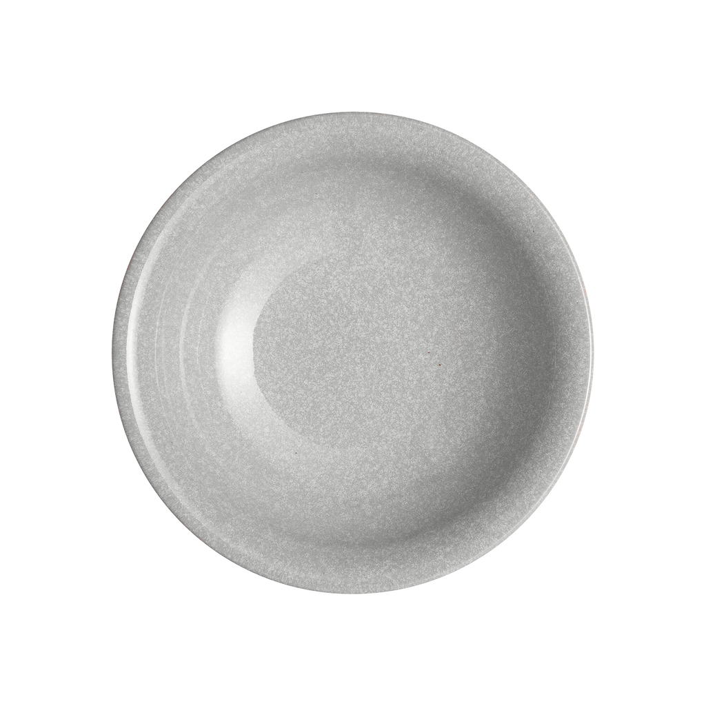 Dove Grey Small Shallow Bowl