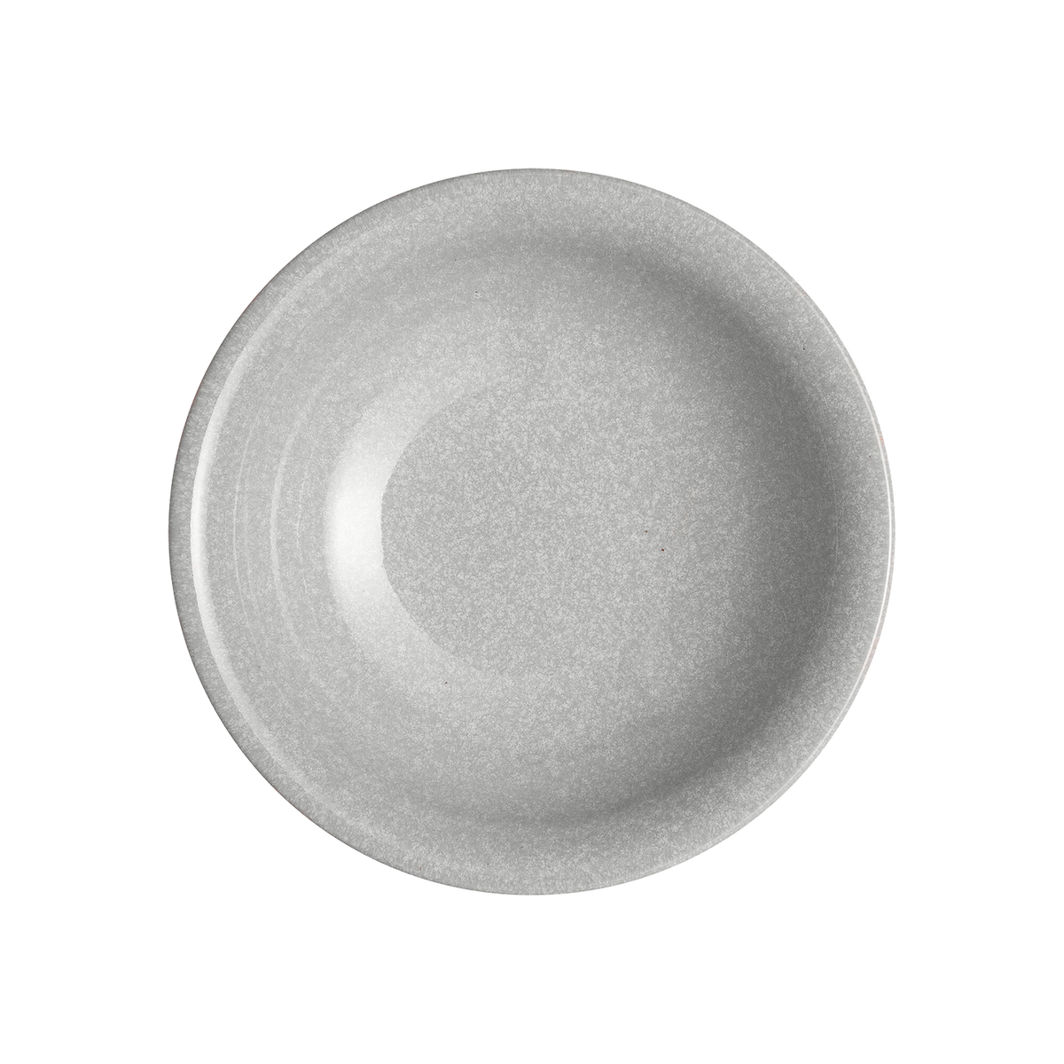 Dove Grey Small Shallow Bowl