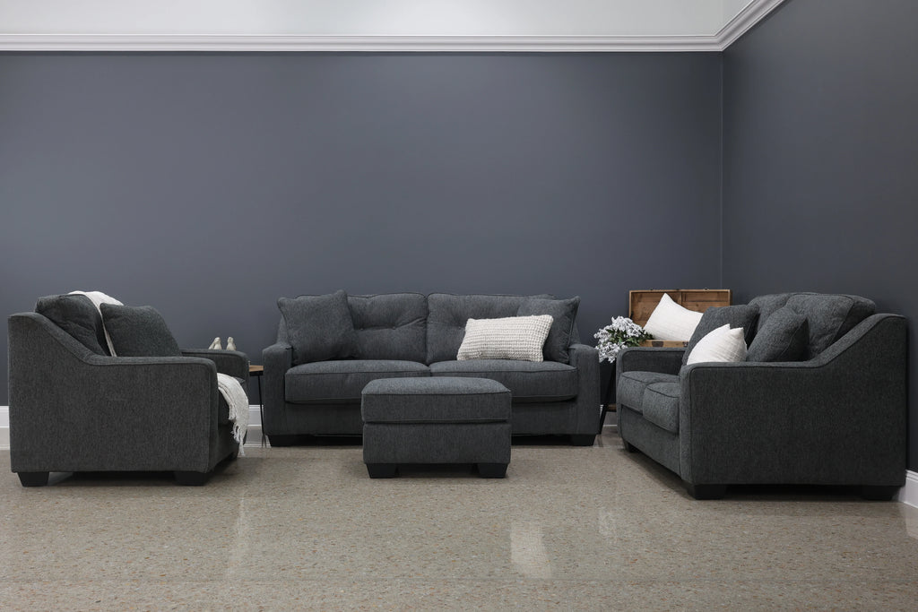 Victoria Sofa Dark Grey