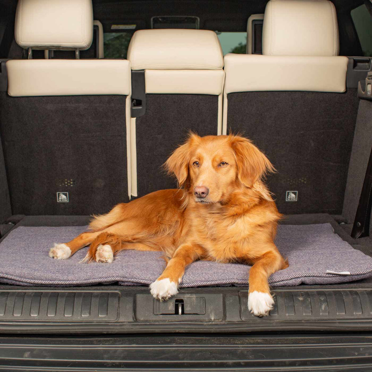 Travel Mat in Oxford Herringbone Tweed