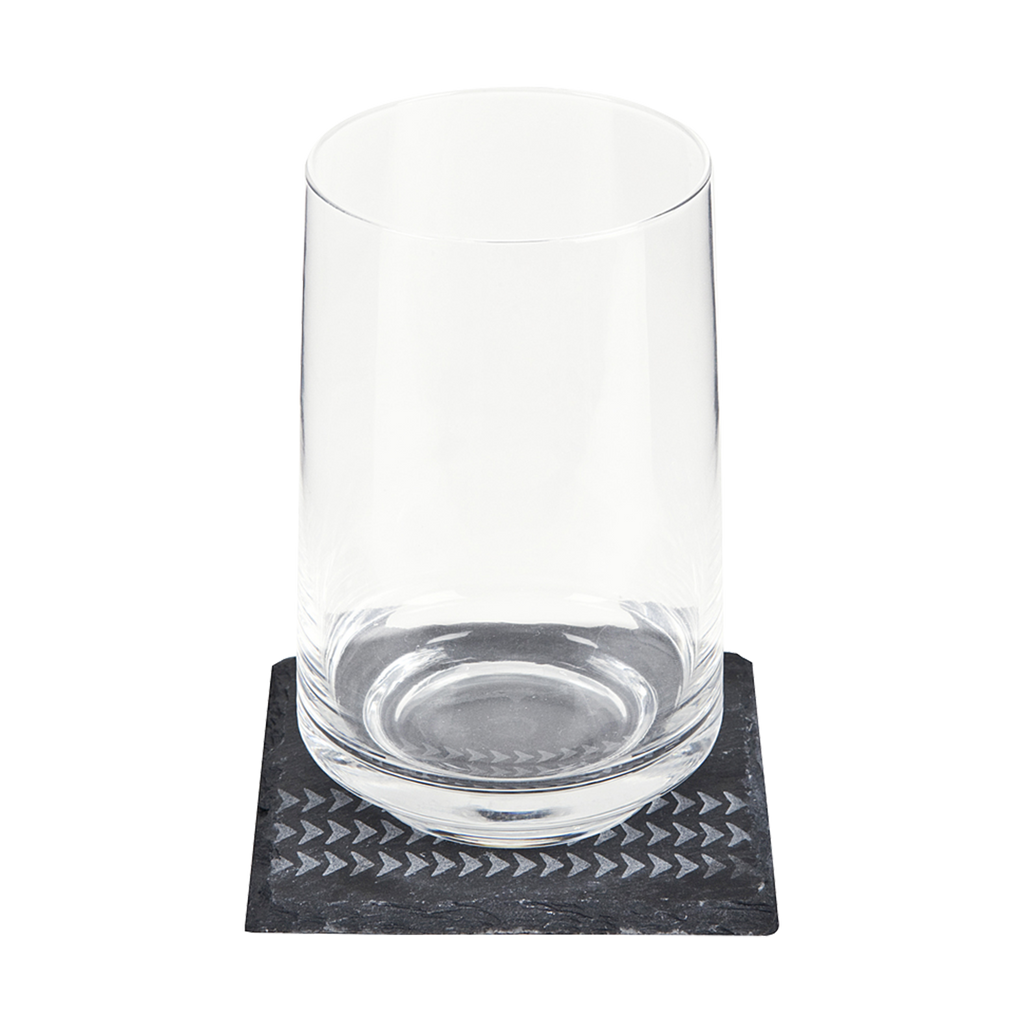 Contemporary Clear Large Tumblers - Set Of 2