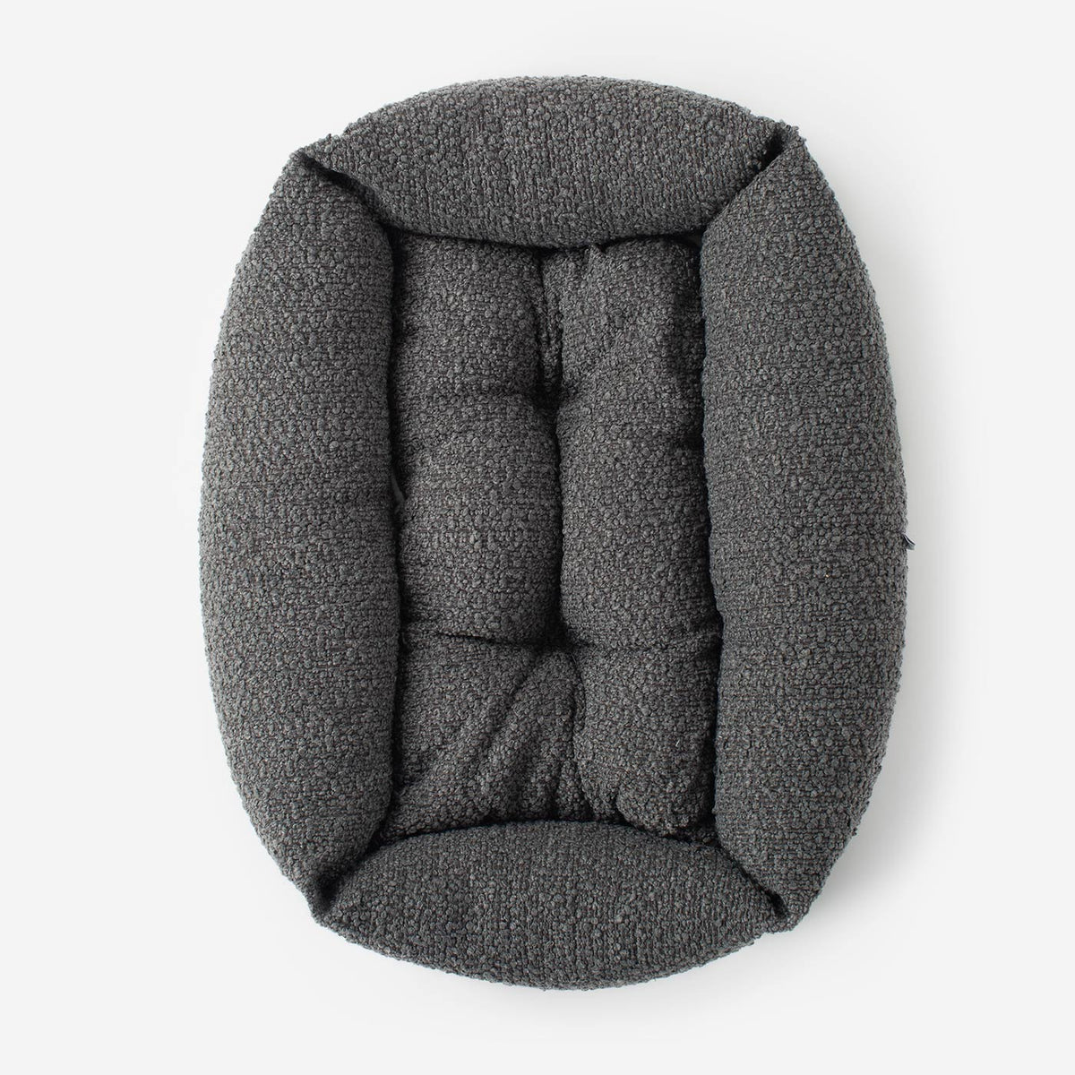 Cozy & Calming Puppy Cage Bed In Granite Boucl