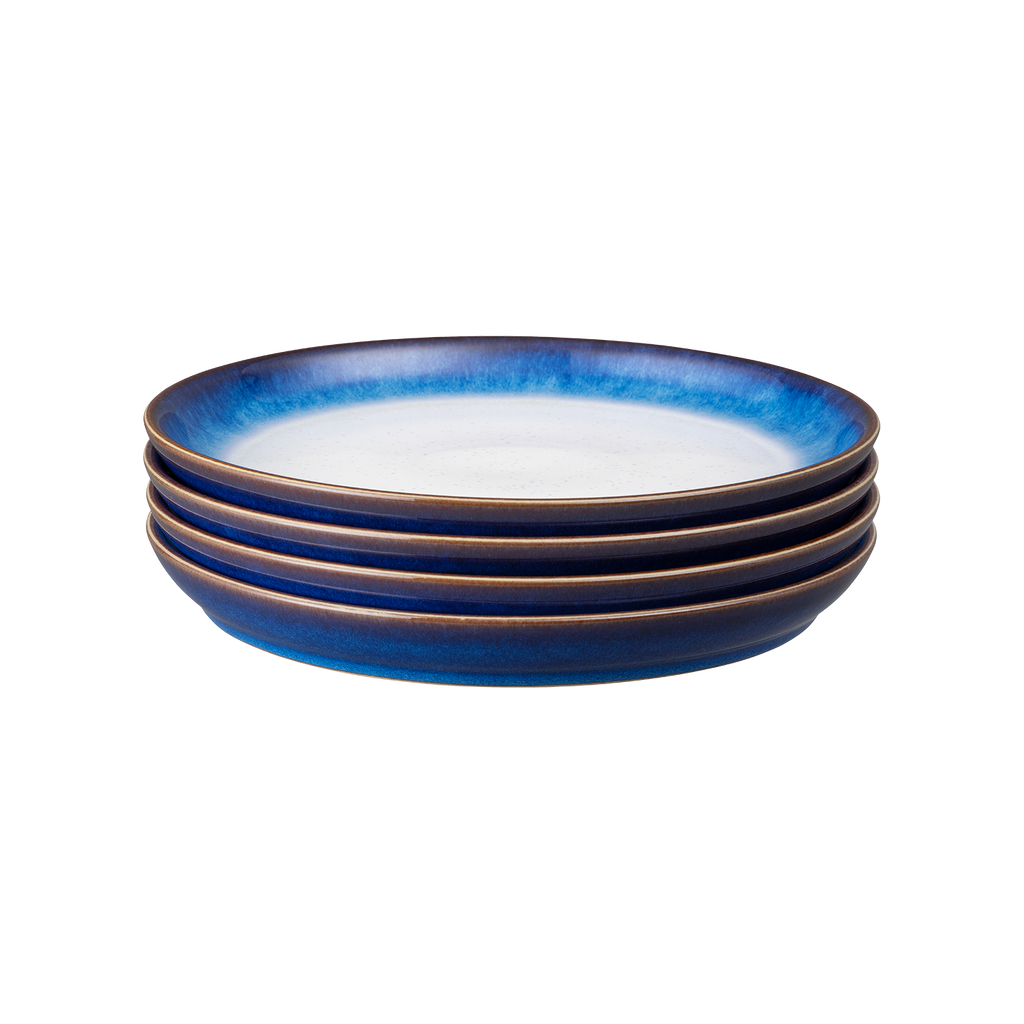 Blue Haze Coupe Dinner Plates - Set Of 4
