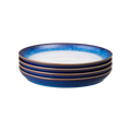 Blue Haze Coupe Dinner Plates - Set Of 4