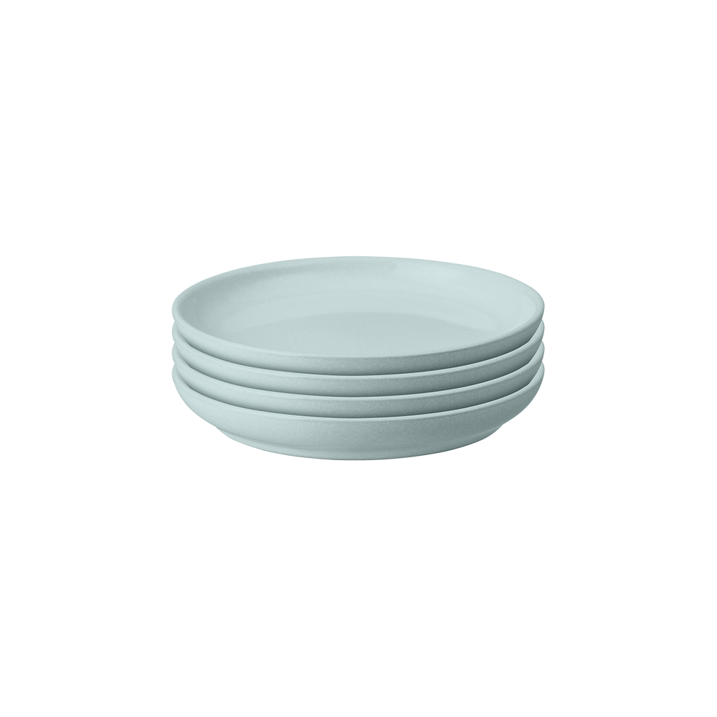 Elements Jade Light Green Coupe Small Plates - Set Of 4