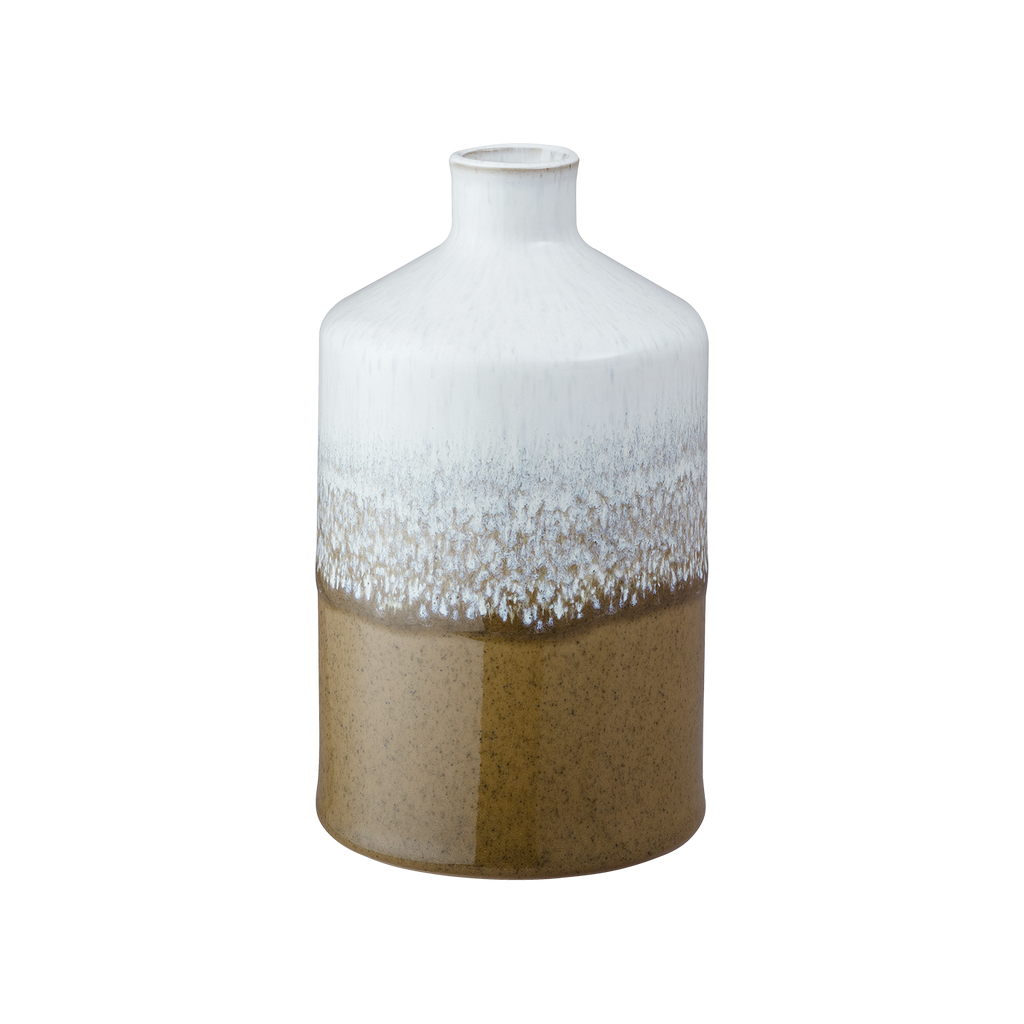 Kiln Accents Ochre Large Bottle Vase