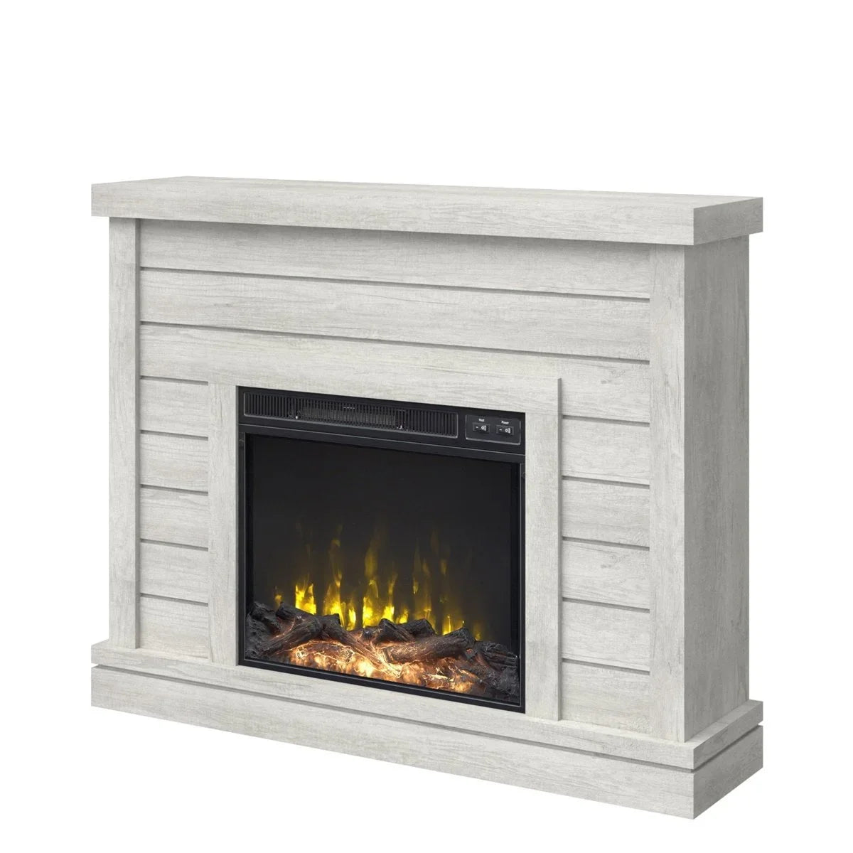 Alaya Wall Mounted Electric Fireplace Sands & Stable Finishs