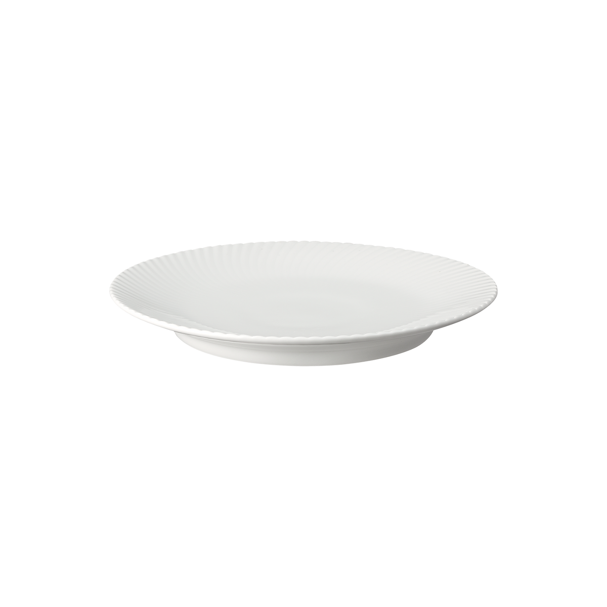 Arc White Medium Plate