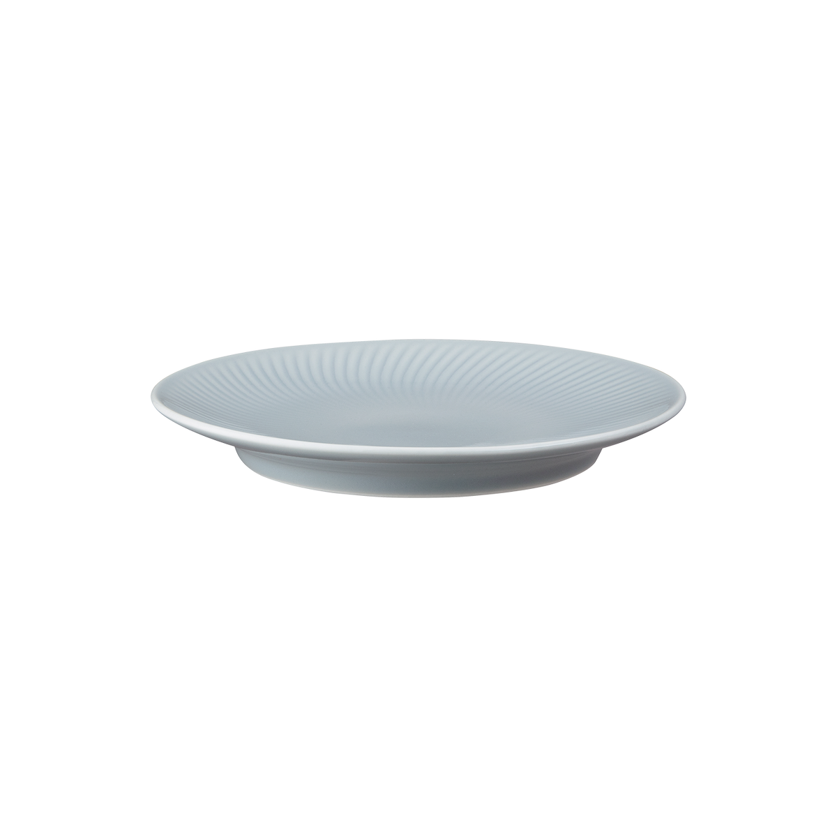 Porcelain Arc Grey Medium Plate Second