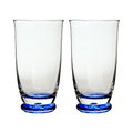 Classic Blue Large Tumblers - Set Of 2