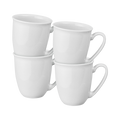 Elements Stone White Coffee Beaker/Mug - Set Of 4