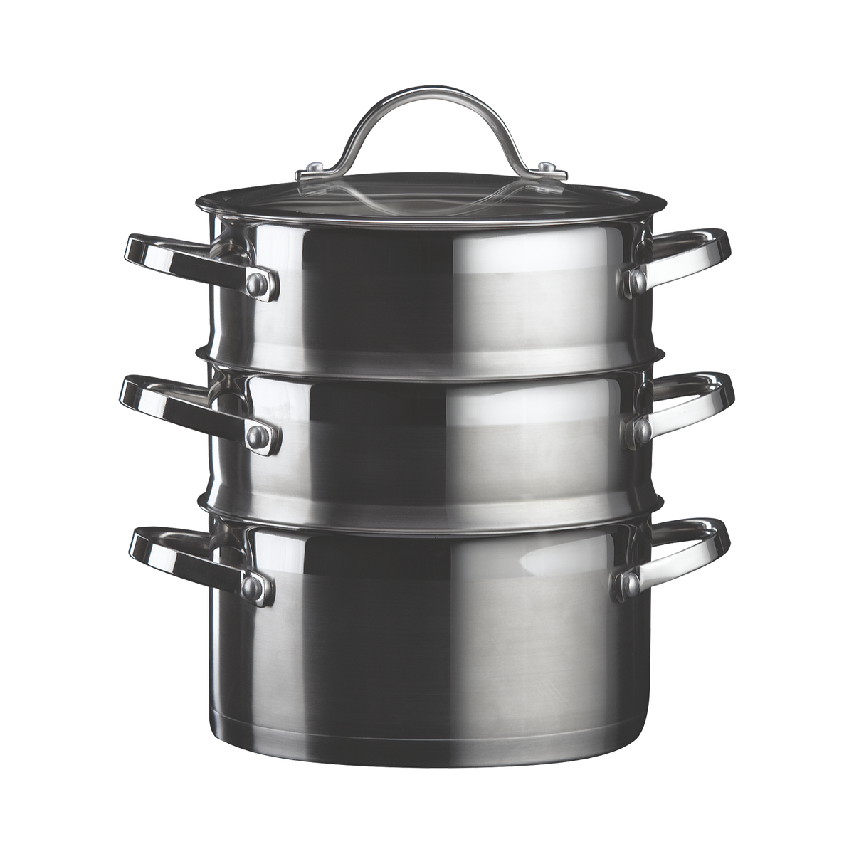D200 Stainless Steel 3 Layer Steamer