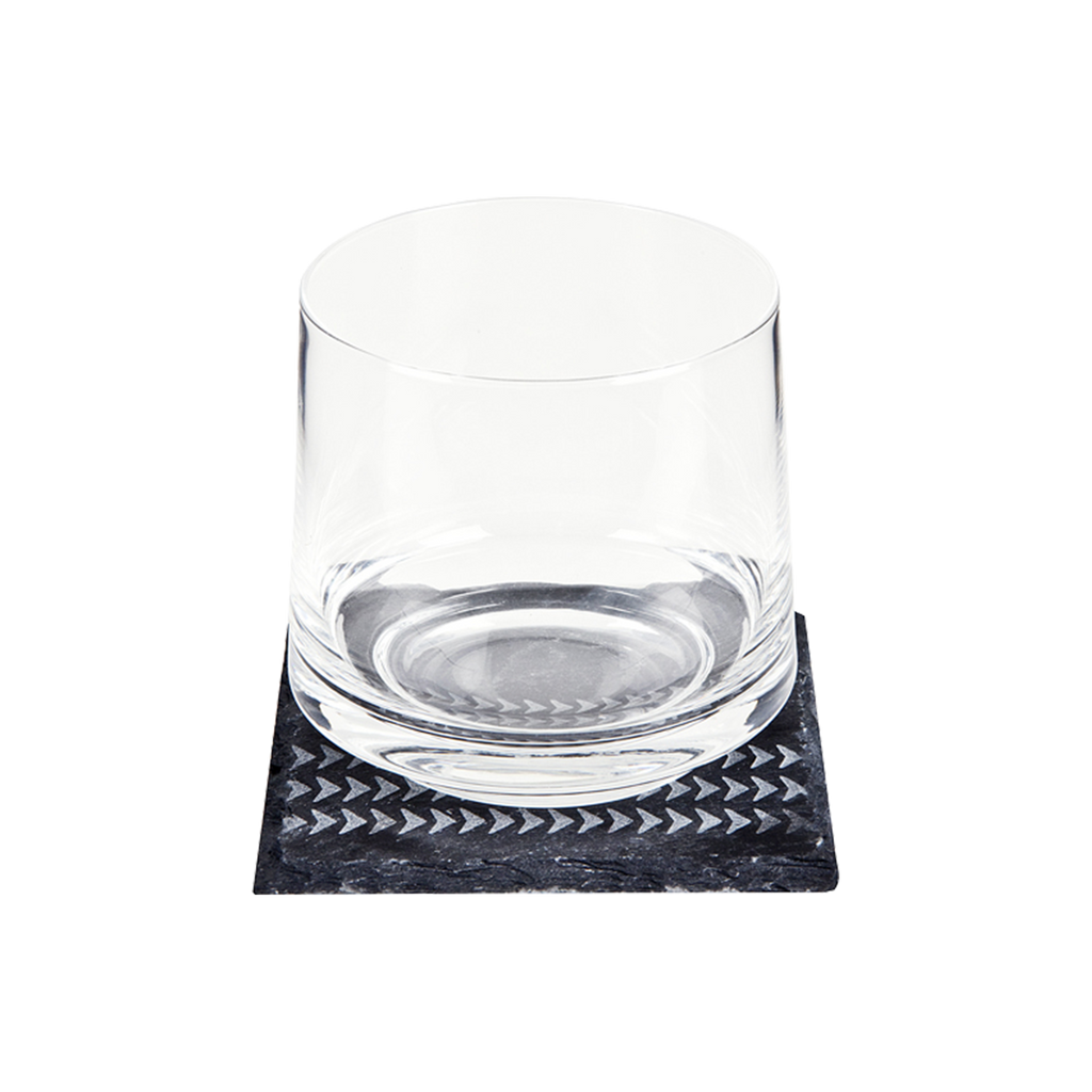 Contemporary Clear Small Tumblers - Set Of 2