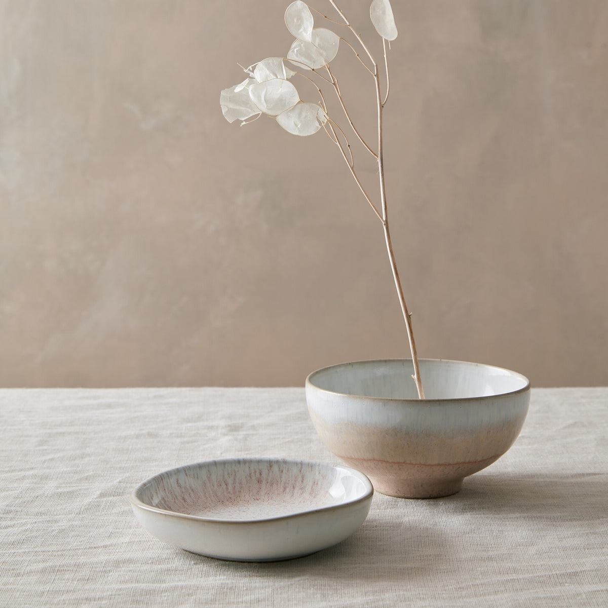 Kiln Coral Rice Bowl