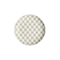 Modern Deco Small Plate Gold Accent