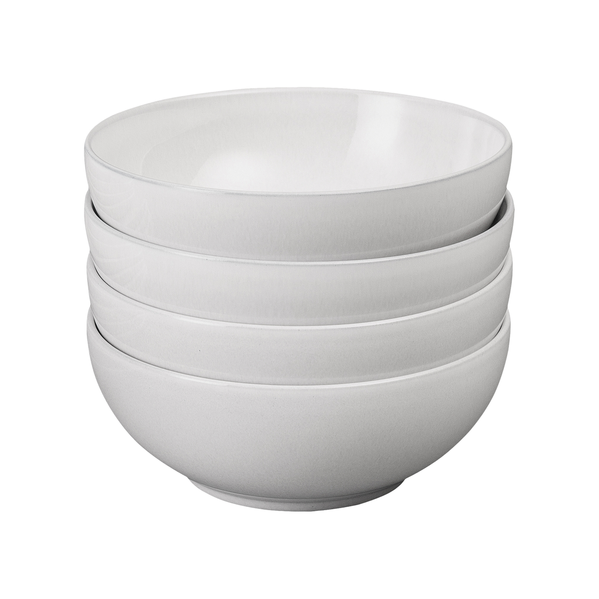 Elements Stone White Coupe Cereal Bowls - Set Of 4