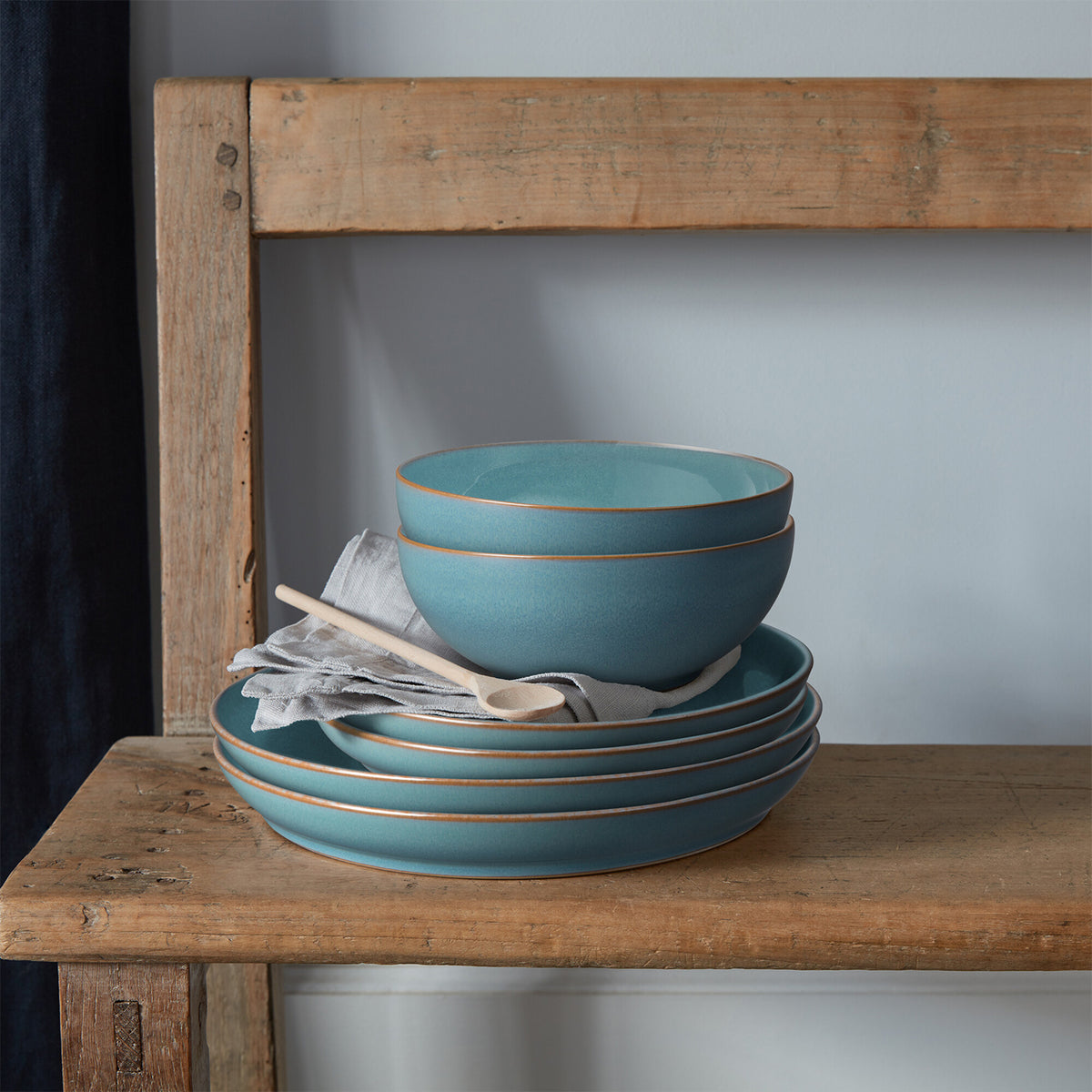 Azure Coupe 12 Piece Dinner Set