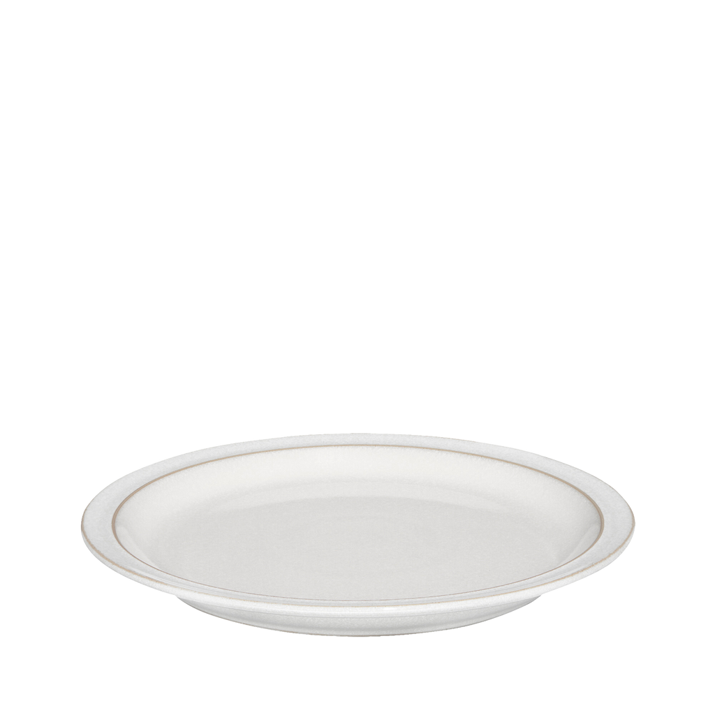 Cotton White Medium Plate