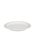 Cotton White Medium Plate