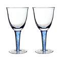 Classic Blue Wine Glass - Set Of 2