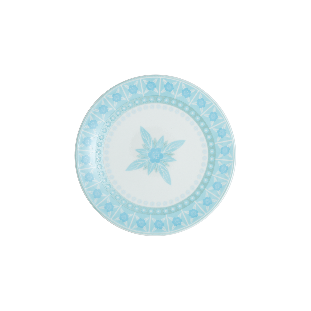 Danha Hwamun Blue Small Plate Accent
