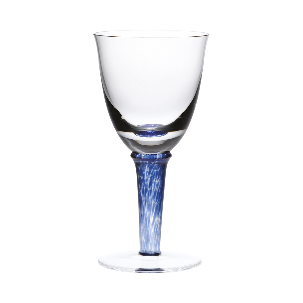 Classic Blue Wine Glass - Set Of 2