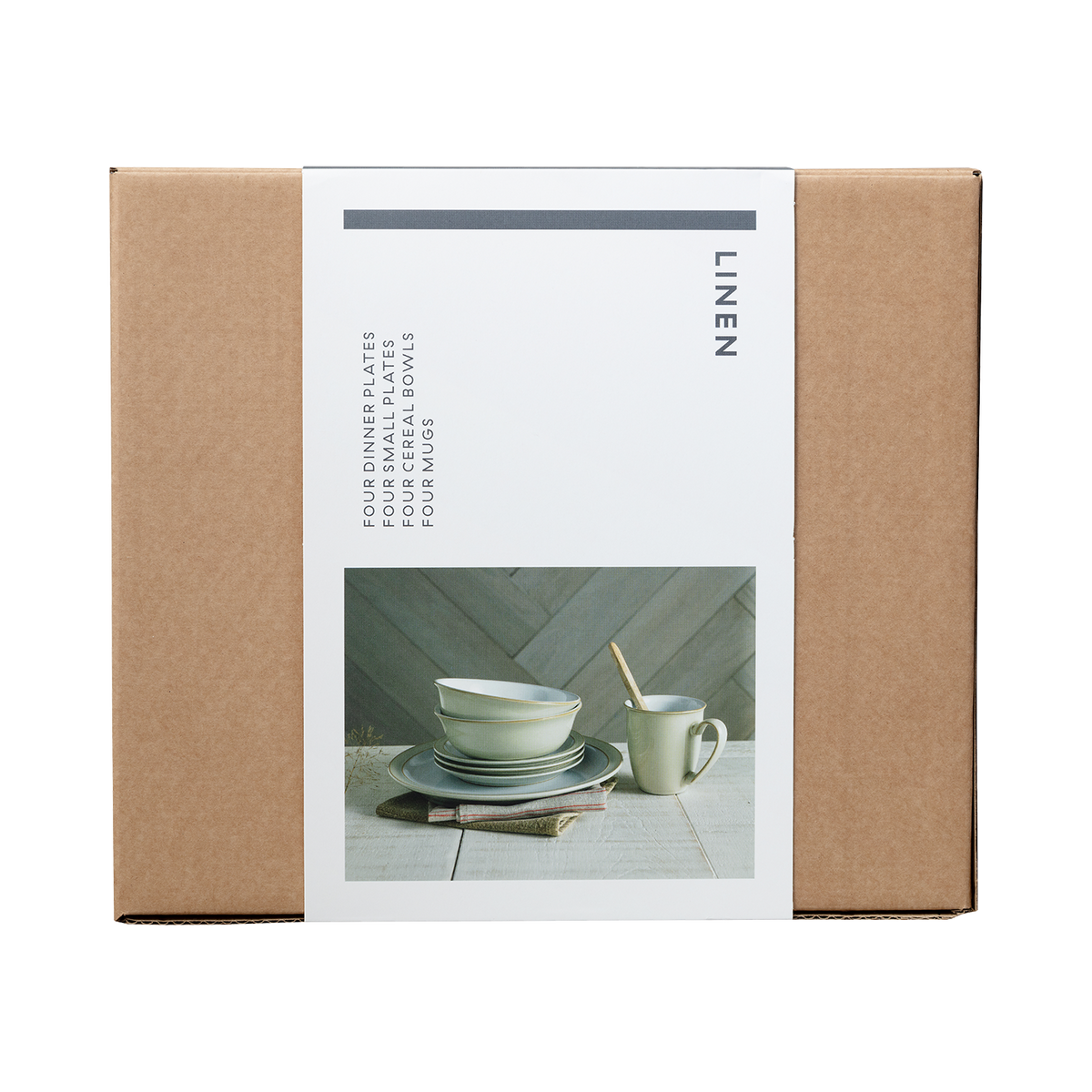 Linen 16 Piece Dinner Set