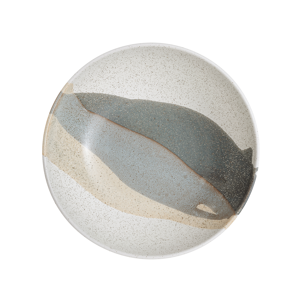 Grain Accent Serving Bowl