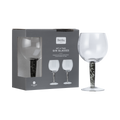 Classic Black Gin Glass - Set Of 2