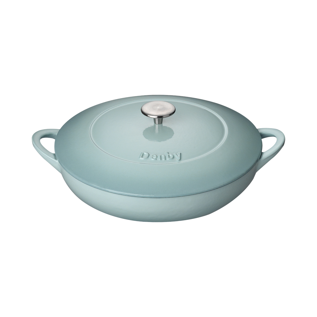 Denby Pavilion Cast Iron 30Cm Shallow Casserole