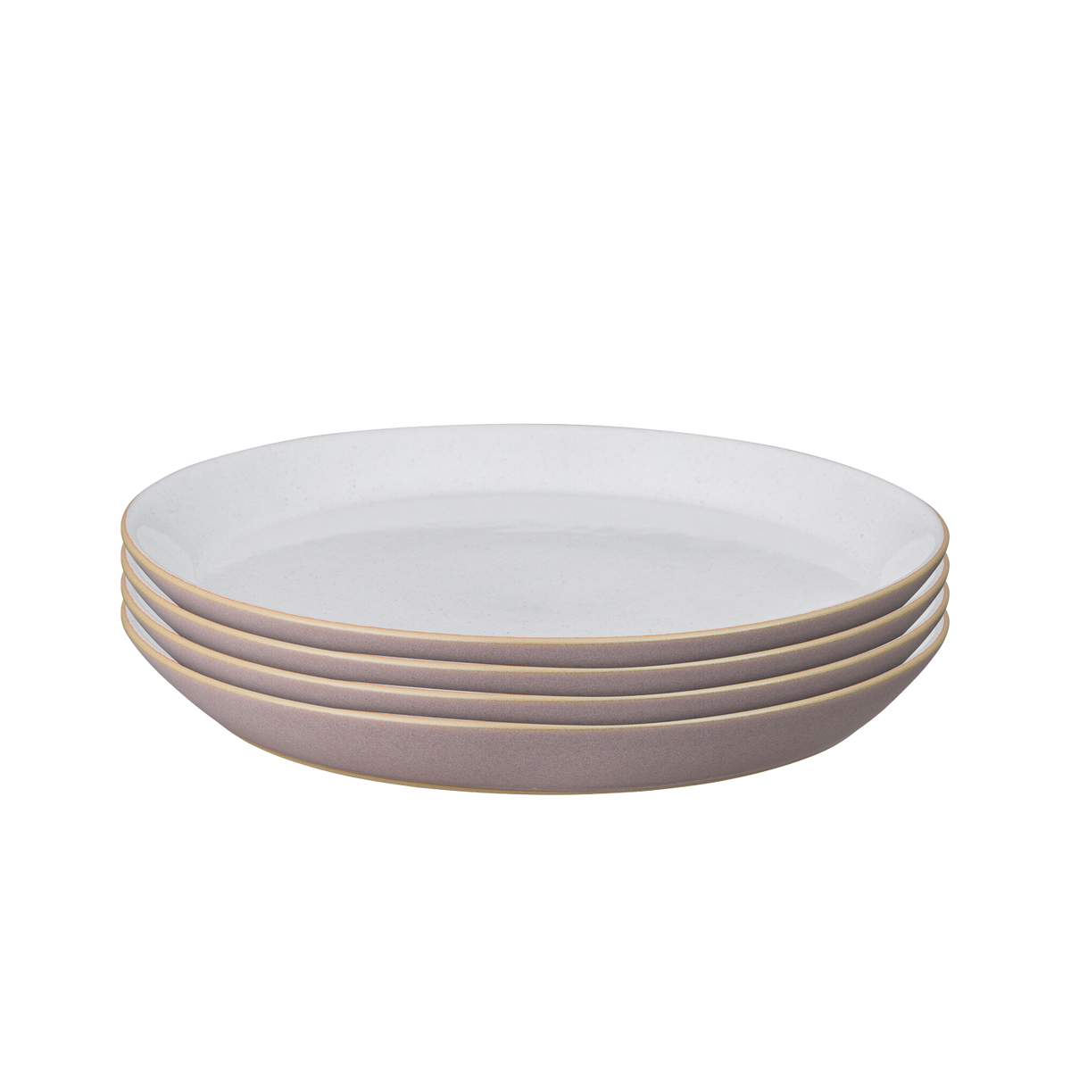Impression Pink Set Of 4 Medium Plates