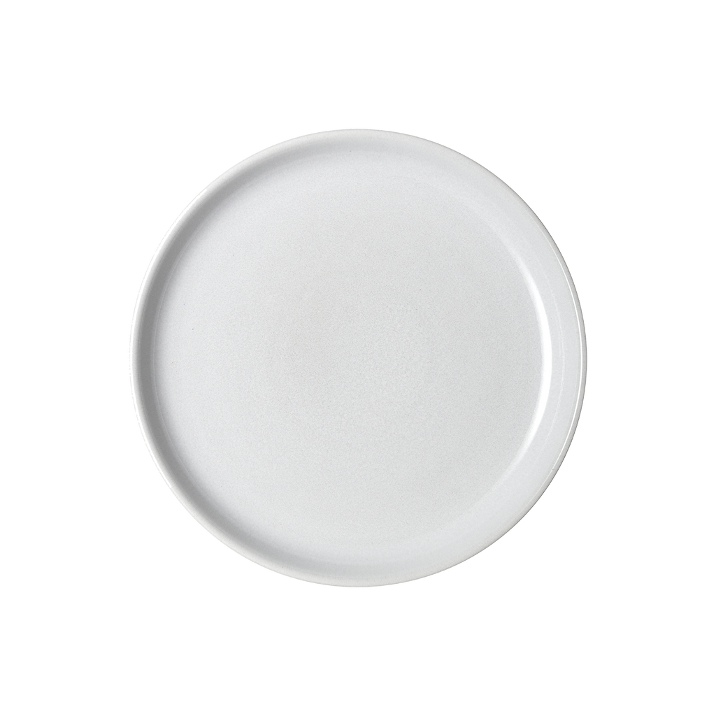 Elements Stone White Coupe Medium Plate
