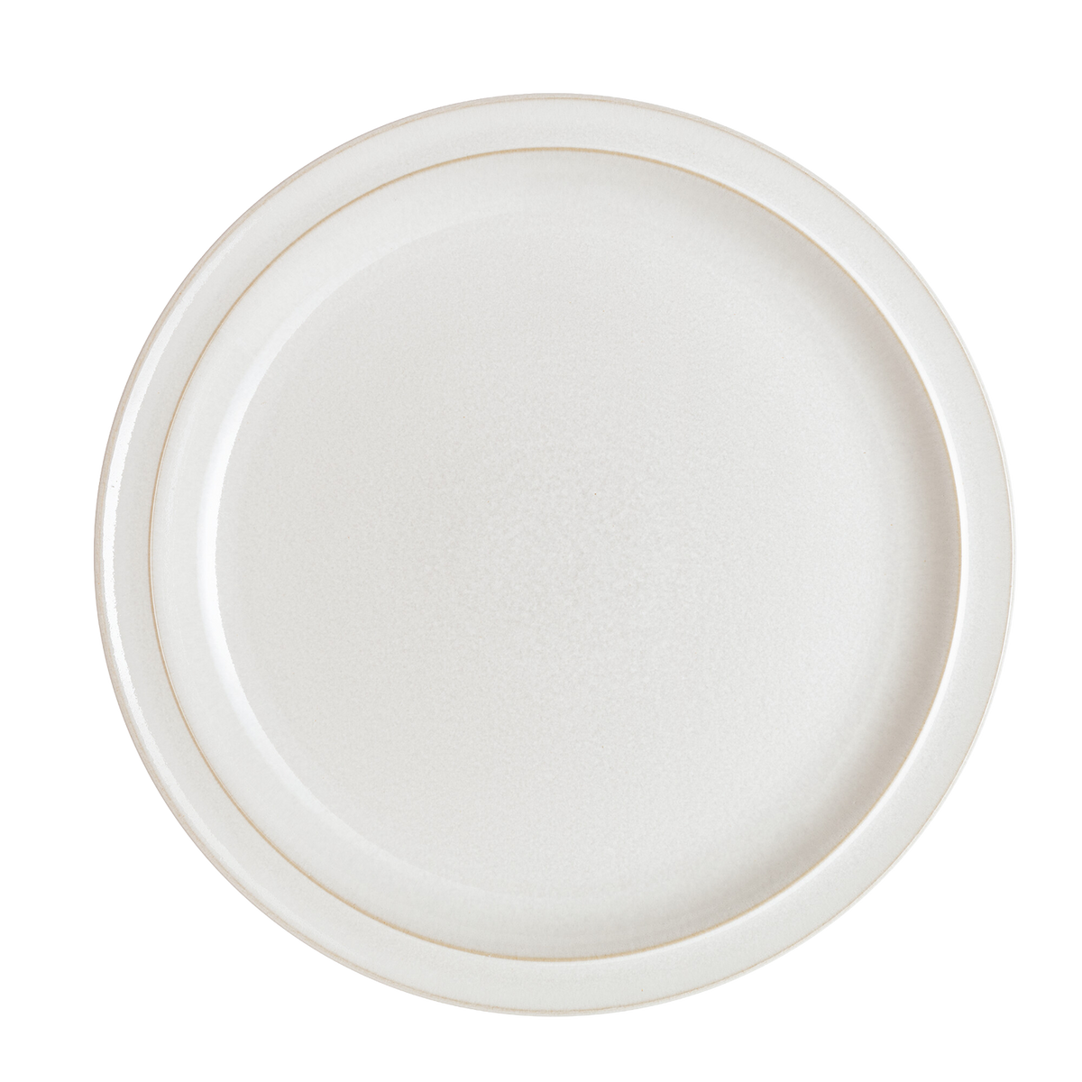 Cotton White Dinner Plate