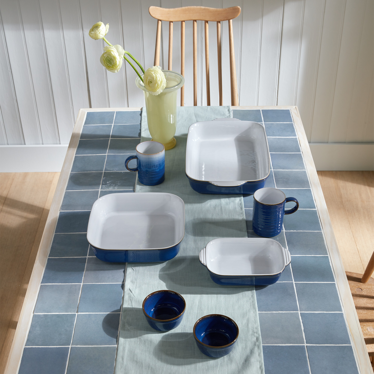 Imperial Blue Square Oven Dish