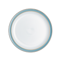 Azure Rimmed Dinner Plate